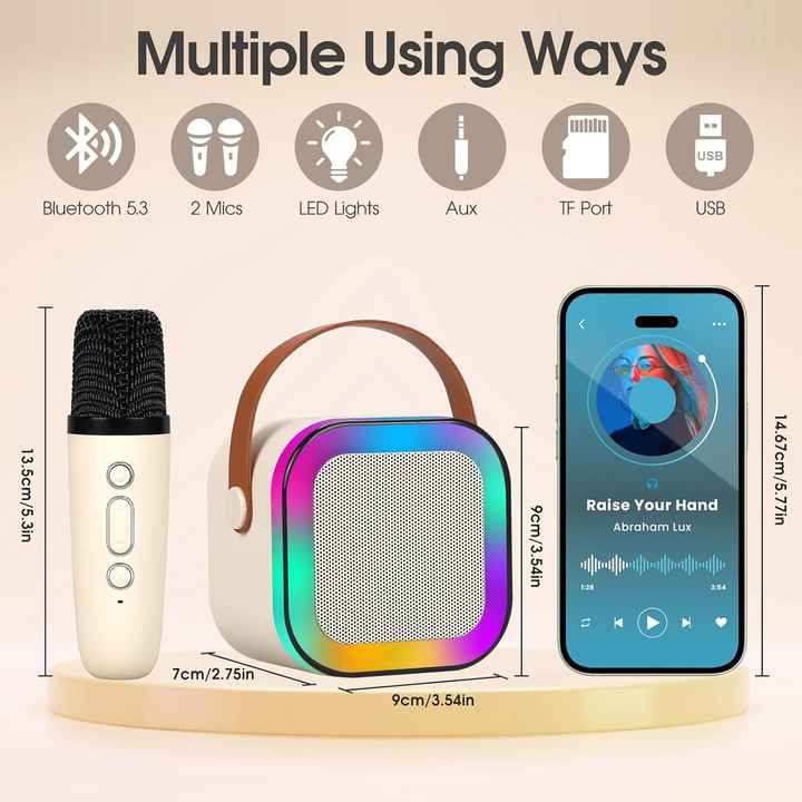 Karaoke Wireless Bluetooth Speaker