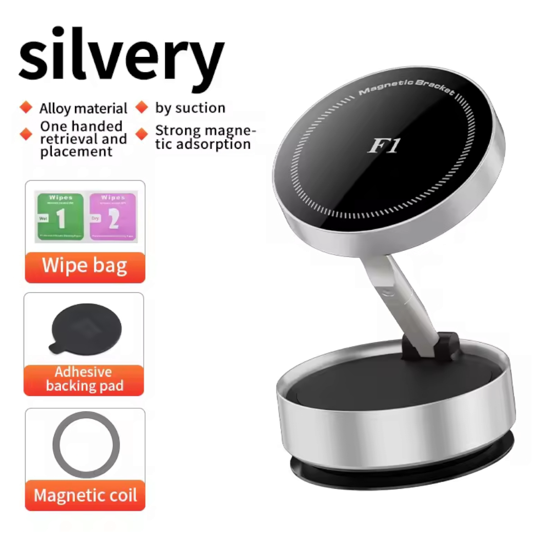 New F1 Car Magnetic Vacuum Adsorption Bracket 360° Rotating