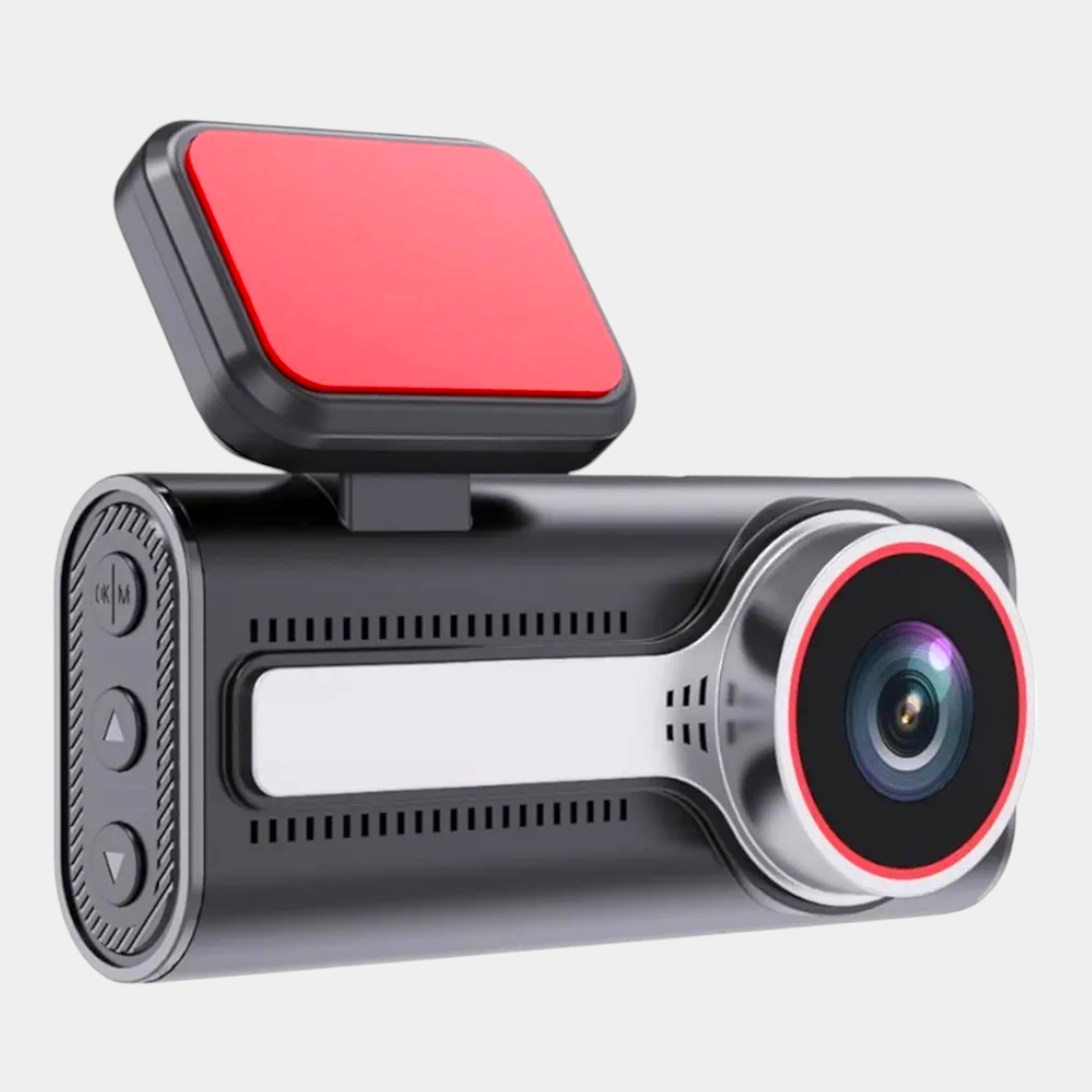 TriView 3-Cam Car Recorder | 1080P HD | Night Vision | WiFi | Ultra-Wide Angle