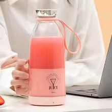 Portable 2-in-1 Blender Bottle – Blend Anytime, Anywhere!