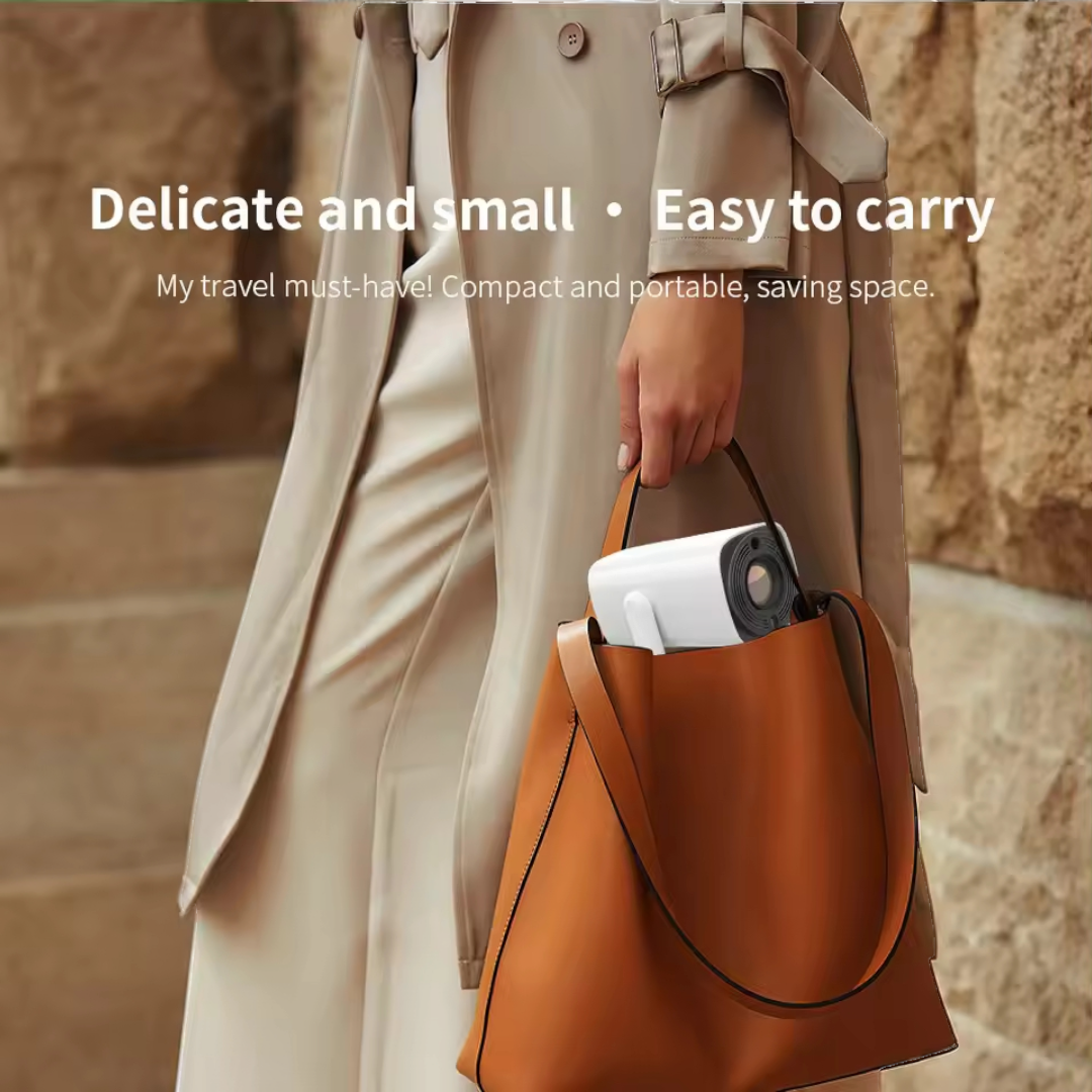 Portable Projector 4K 1080P Smart Video Home Theater