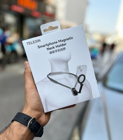 Magnetic Neck Mount for Phones – Hands-Free Vlog & Selfie Stand
