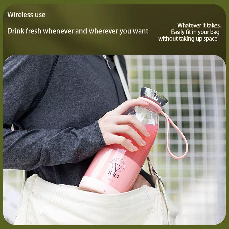 Portable 2-in-1 Blender Bottle – Blend Anytime, Anywhere!