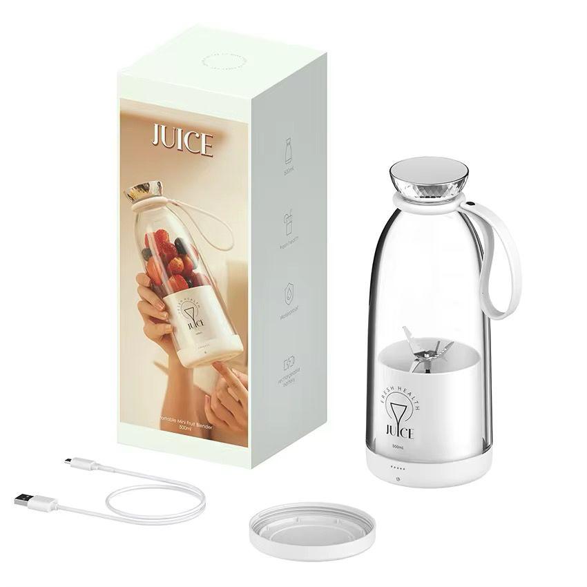 Portable 2-in-1 Blender Bottle – Blend Anytime, Anywhere!