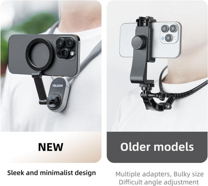 Magnetic Neck Mount for Phones – Hands-Free Vlog & Selfie Stand