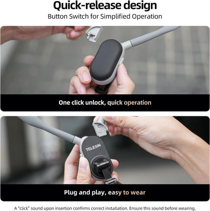 Magnetic Neck Mount for Phones – Hands-Free Vlog & Selfie Stand