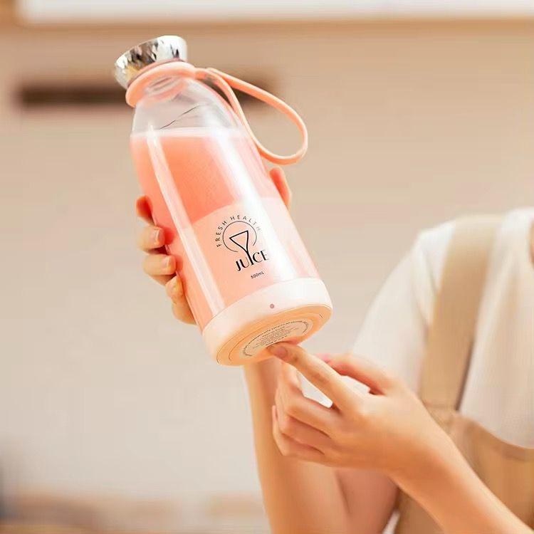 Portable 2-in-1 Blender Bottle – Blend Anytime, Anywhere!